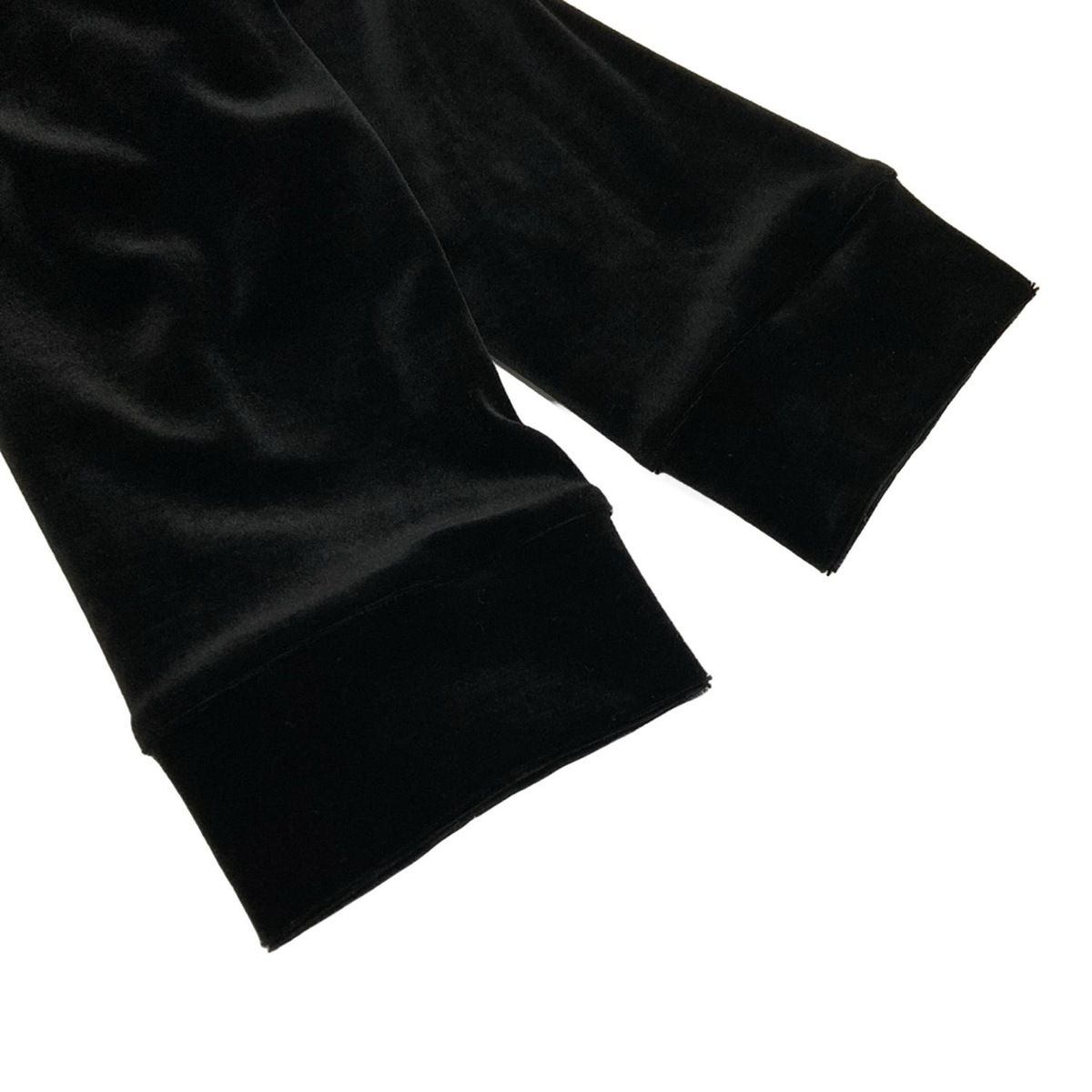 FOXEY フォクシー ブルゾン サイズ38 M レディース - 34489 黒 七分袖 ベロア ジップアップ 春 秋 SIROKUMA-CORPORATION_COM