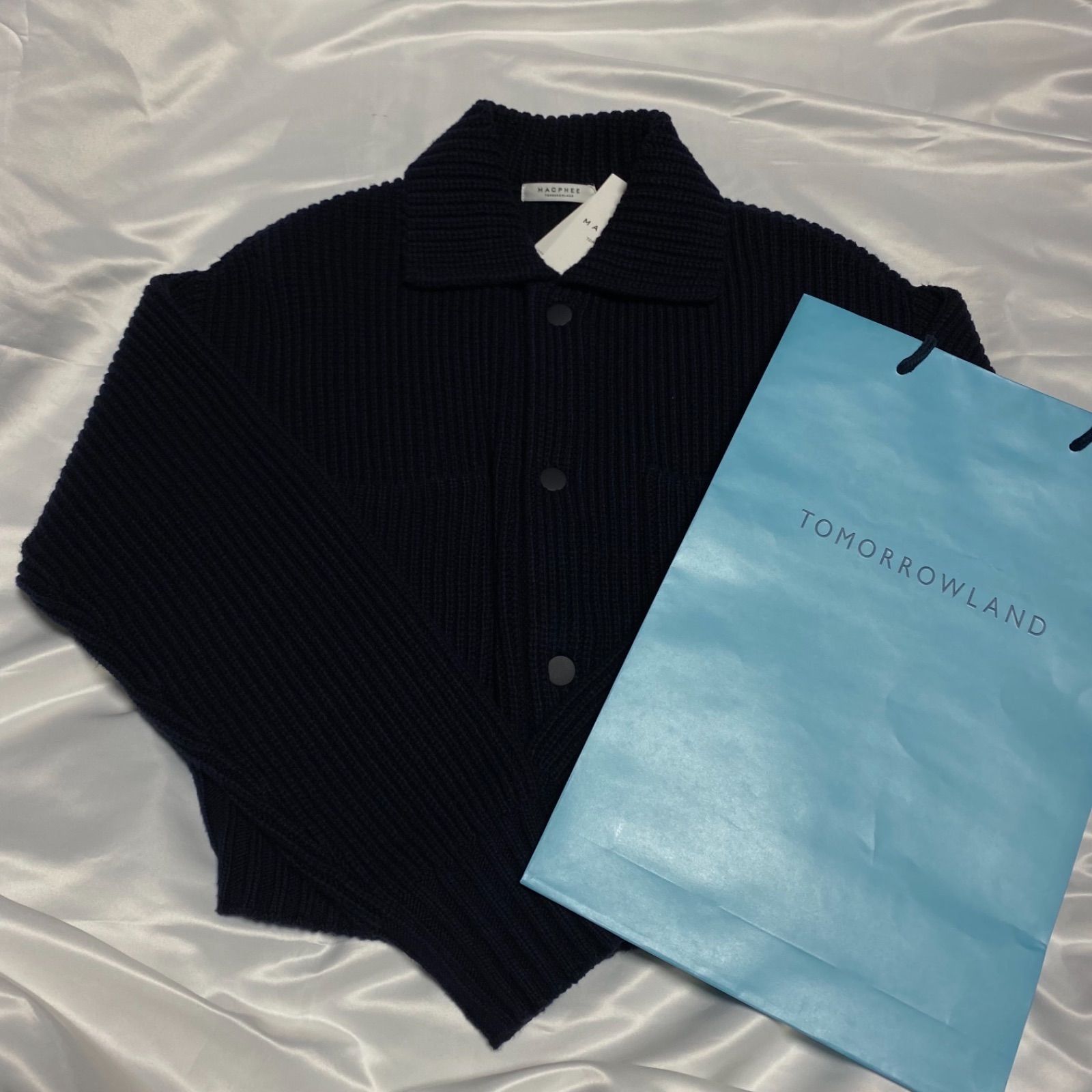 フェイクムートン リバーシブルショートコート（ノーカラーコート