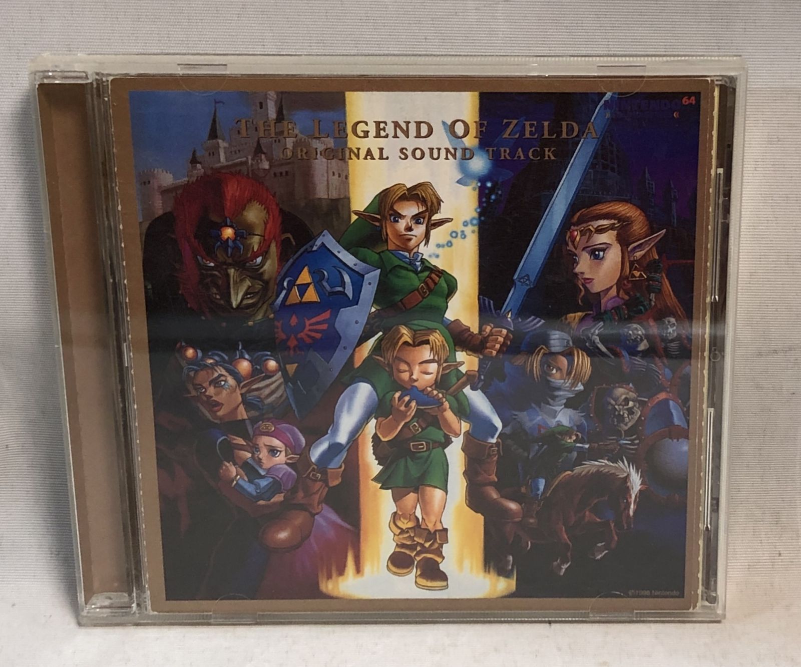 ゼルダの伝説 時のオカリナ オリジナル サウンドトラック CD Nintendo 64 版