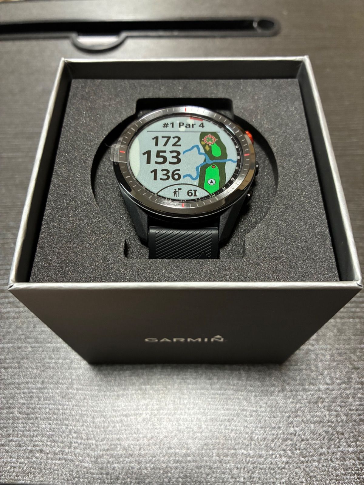 展示品♥ GPS ゴルフナビ GARMIN ガーミン Approach S62 Black 010-02200-20