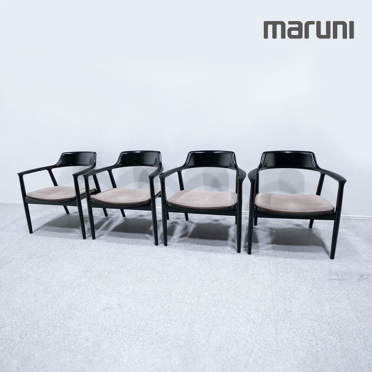 マルニ maruni HIROSHIMA ヒロシマ アームチェア レザー - チェア