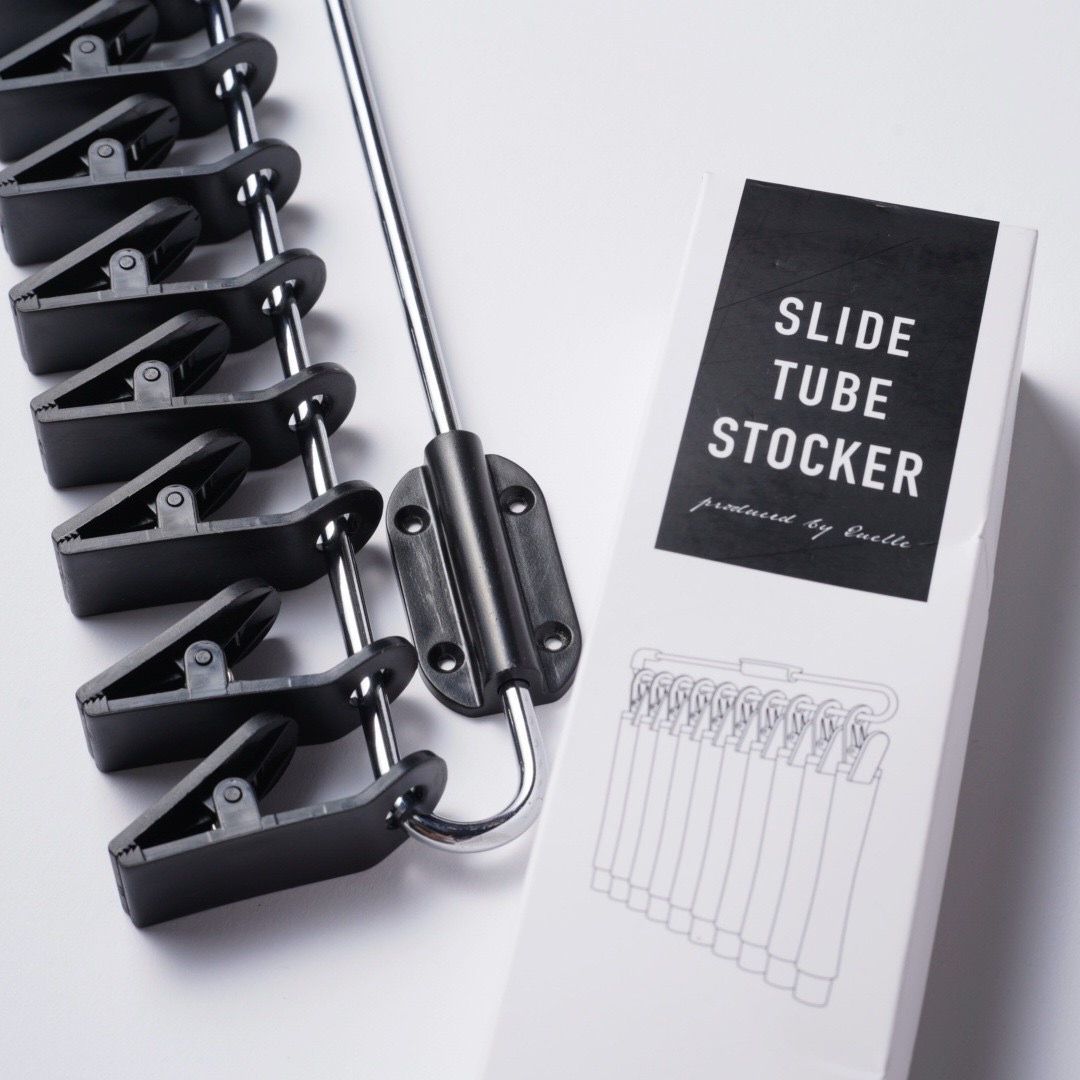 スライドチューブストッカー クリップ】【 カラー剤収納キット 】スライドチューブストッカー