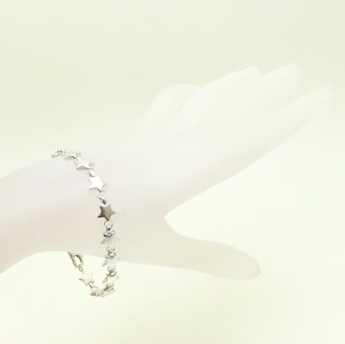 Tiffany ブレスレット　スター　シルバー TIFFANY&Co. ティファニー パフスター ブレスレット 星モチーフ