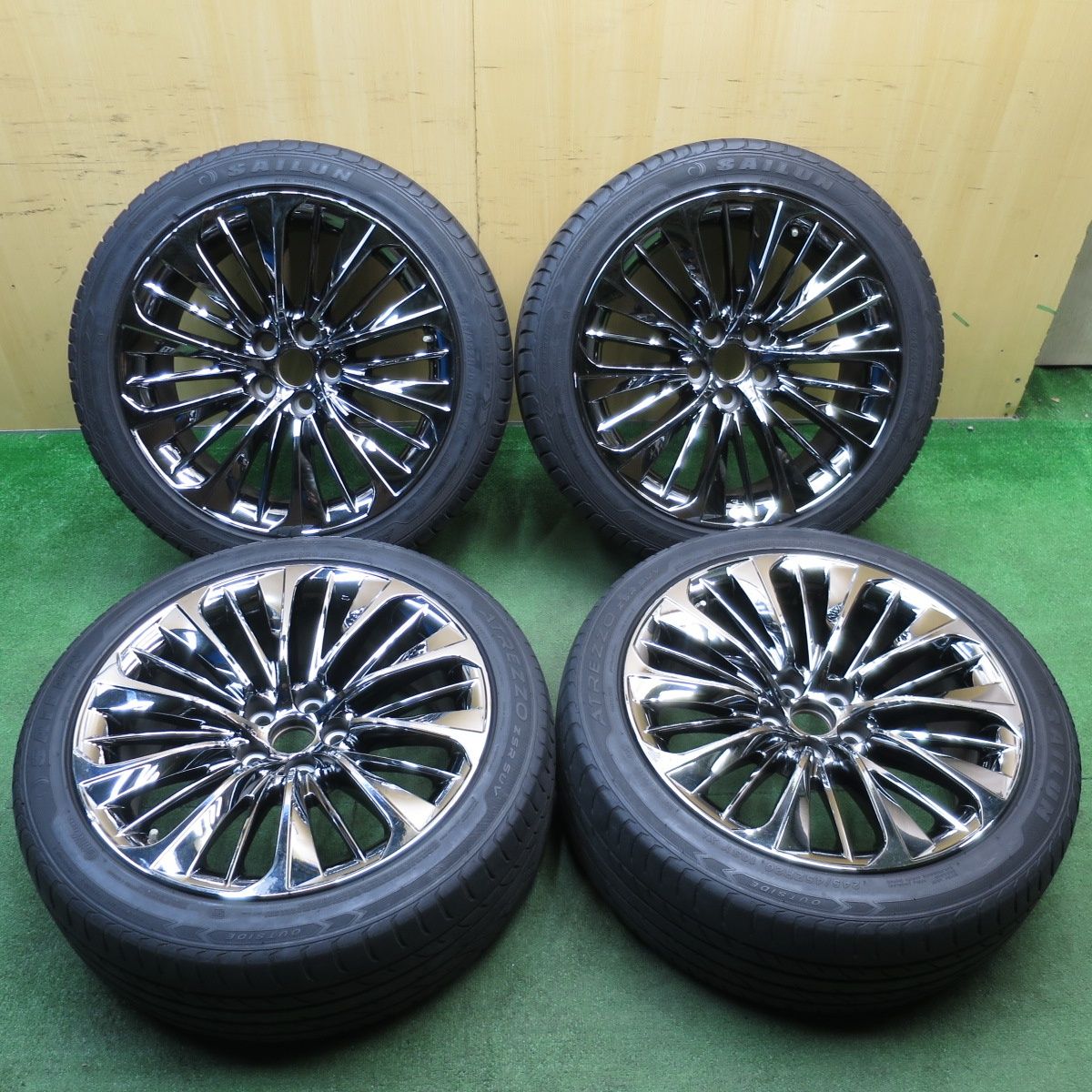 センサー付 21年 レクサス LS 純正 OP 245|45R20 サイルン ATREZZO ZSR SUV 20インチ PCD120|5H 5043003KKノ