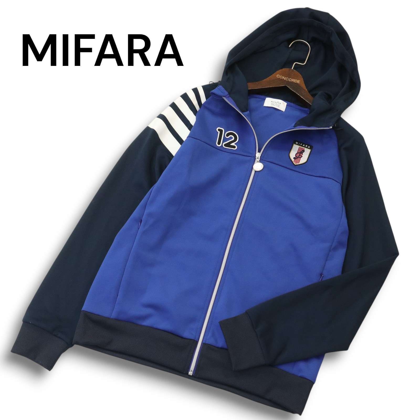 MIFARA ミファラ 通年 ロゴ ナンバリング ワッペン☆ バイカラー 袖 