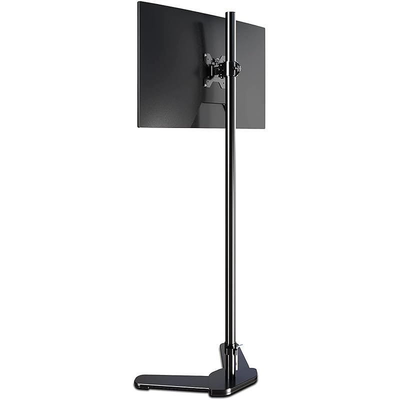 在庫限り Pholiten アーム抜き 置き型 自立式PCモニタースタンド 120CM高いアーム 13-27インチ対応 液晶ディスプレイ スタンド VESA規格75-100mm 耐荷重10kg ML61201