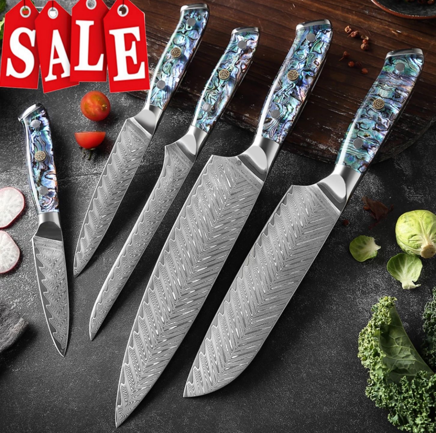 ダマスカス 牛刀