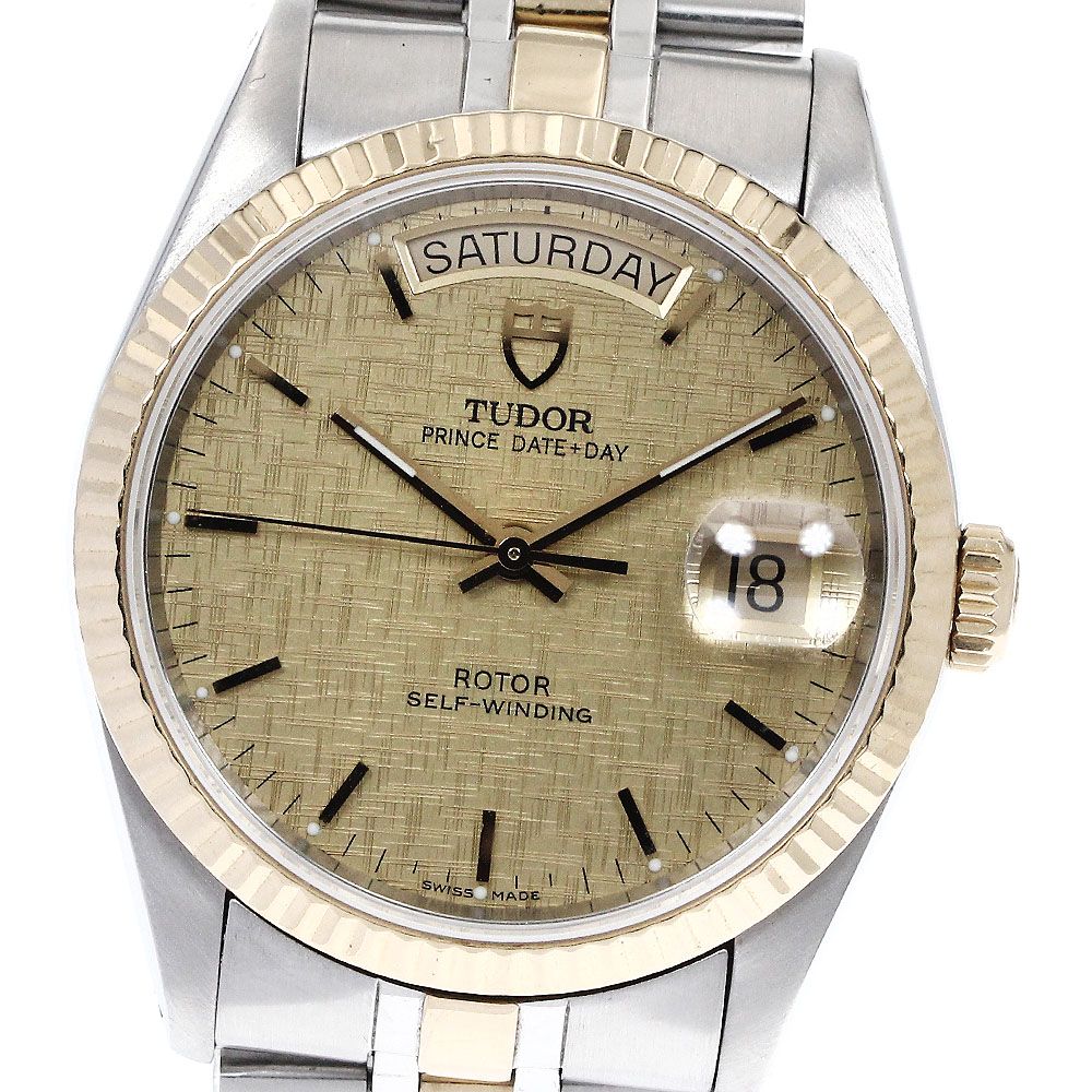 チュードル TUDOR 76213 プリンス デイトデイ 自動巻き メンズ_895575