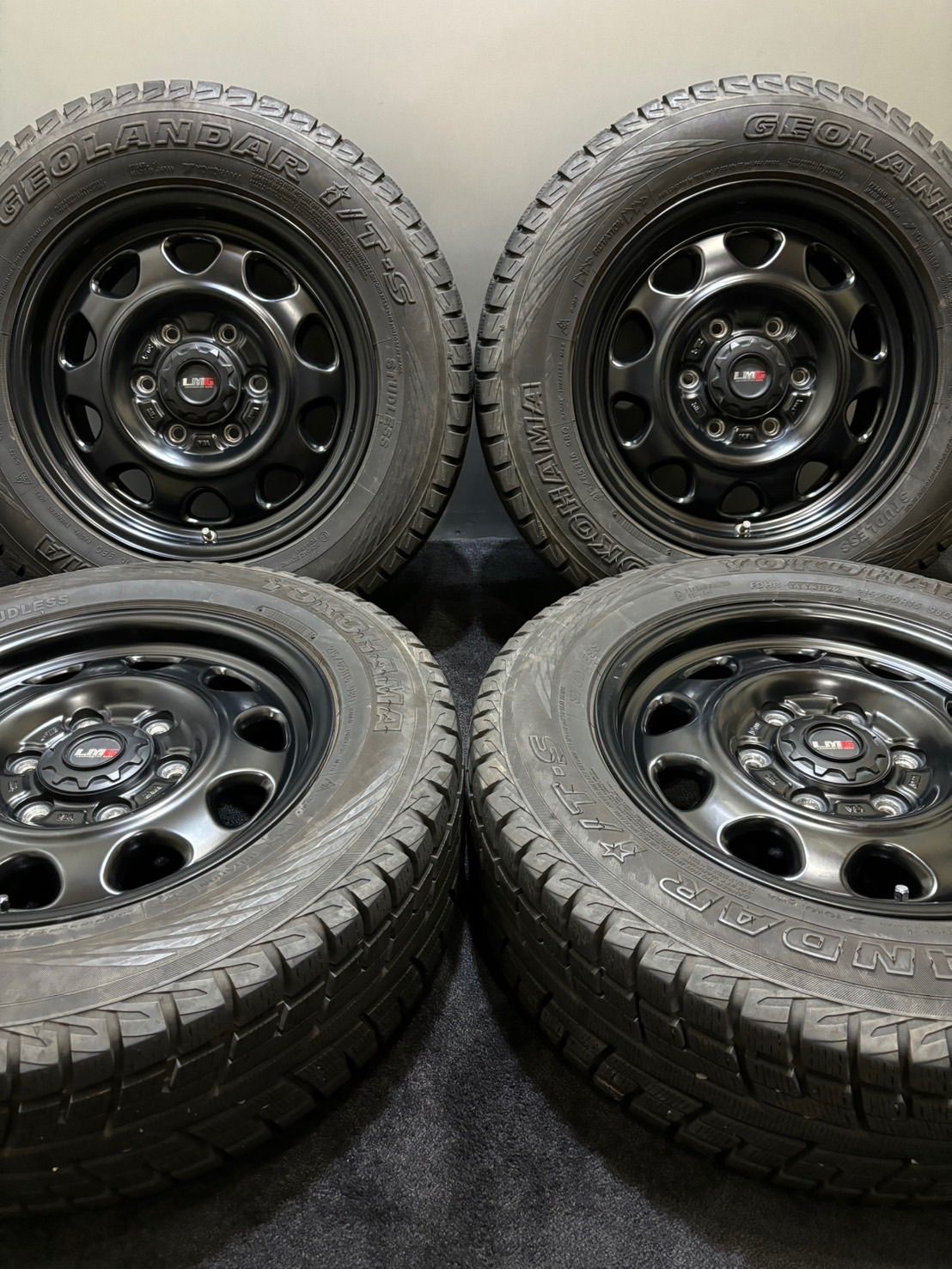 ☆215/65R16 YOKOHAMA/GEOLANDAR i/T-S G073 22年 レアマイスター LMG 