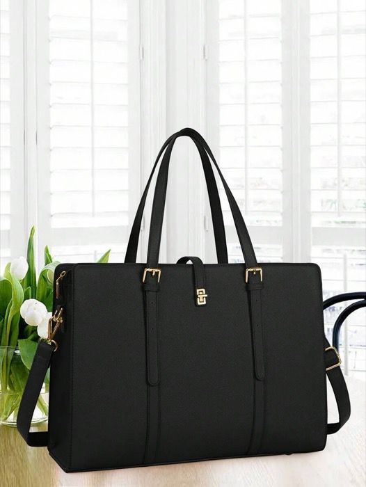 バッグ レディース トートバッグ 調整 なストラップ高容量PUレディース 学生用大型ショルダートートバッグ 防水 通学 通勤 学校 大学 オフィスにも最適