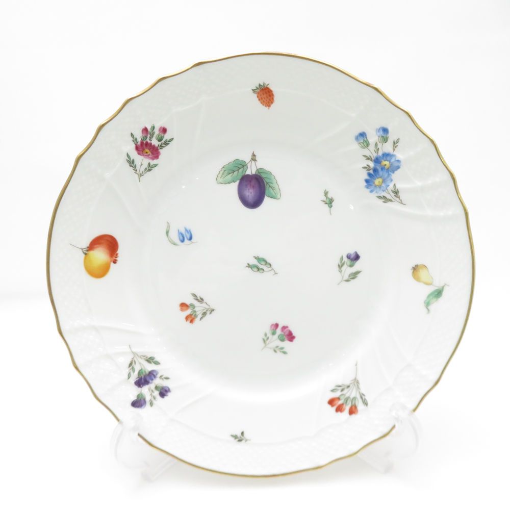 Richard Ginori リチャードジノリ ペルージャ ベッキオフルーツ 中皿 2枚 19cmプレート ペア ケーキ SO3664U2