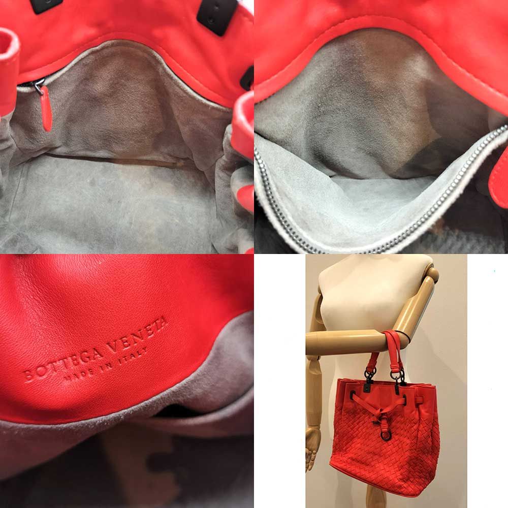 【BOTTEGA VENETA】イントレチャート バケットバッグ BOTTEGA VENETA 美品 ボッテガ ヴェネタ イントレチャート