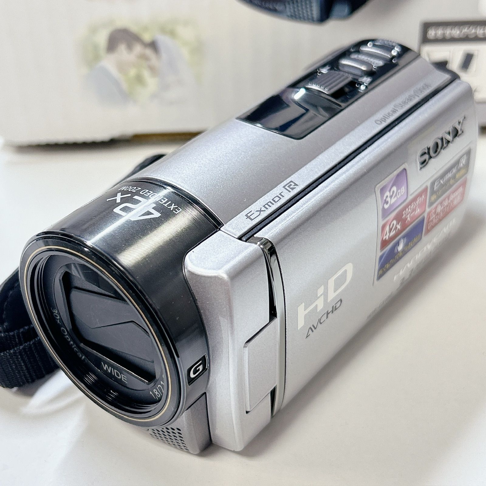 SONY HDR-CX180 美品 動作確認済 大容量バッテリー付