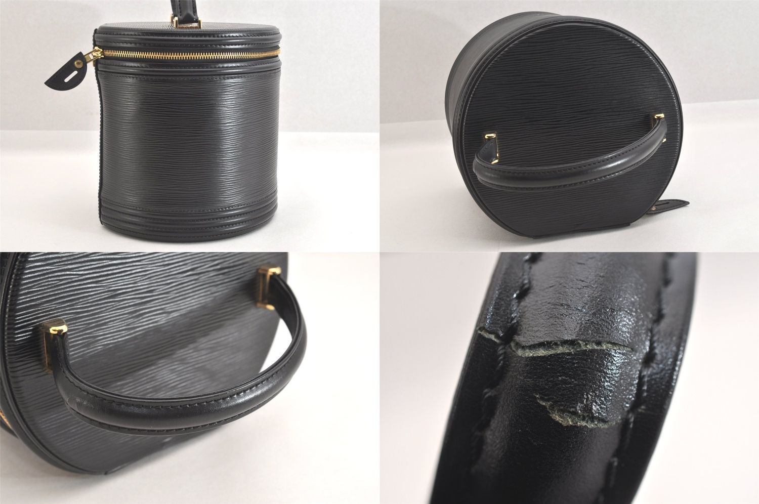 LOUIS VUITTON ルイヴィトン エピ カンヌ コスメティック ハンドバッグ