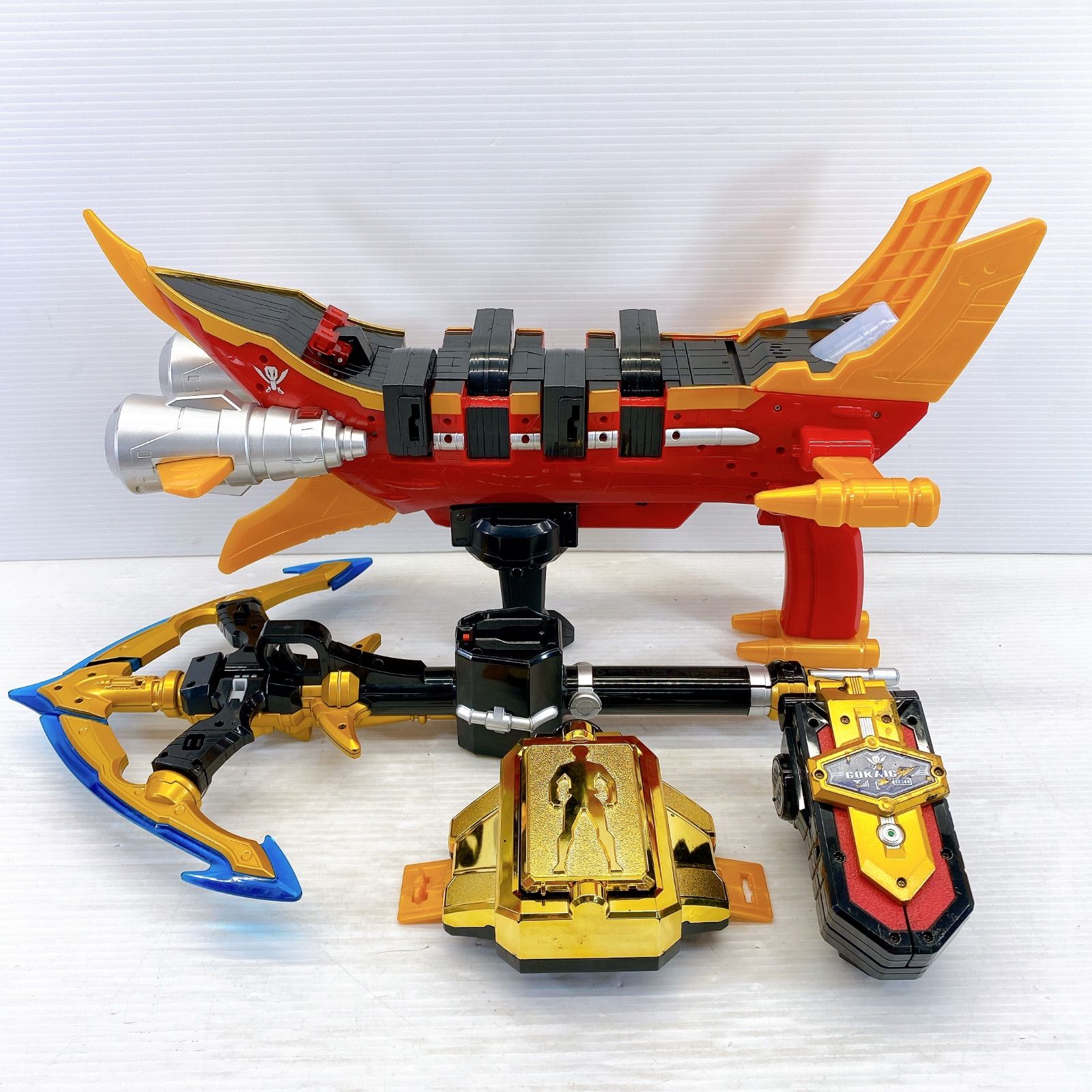 値下　10点セット 海賊戦隊ゴーカイジャー 武器　モバイレーツ ガレオンバスター 海賊戦隊ゴーカイジャー 変身・武器セット｜Yahoo!フリマ（旧