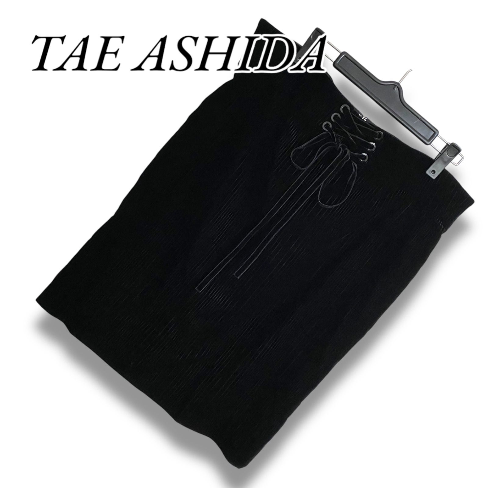 ★決算特価商品★ TAE ASHIDA タエアシダ レディース スカート 黒 ブラック 11 スカート