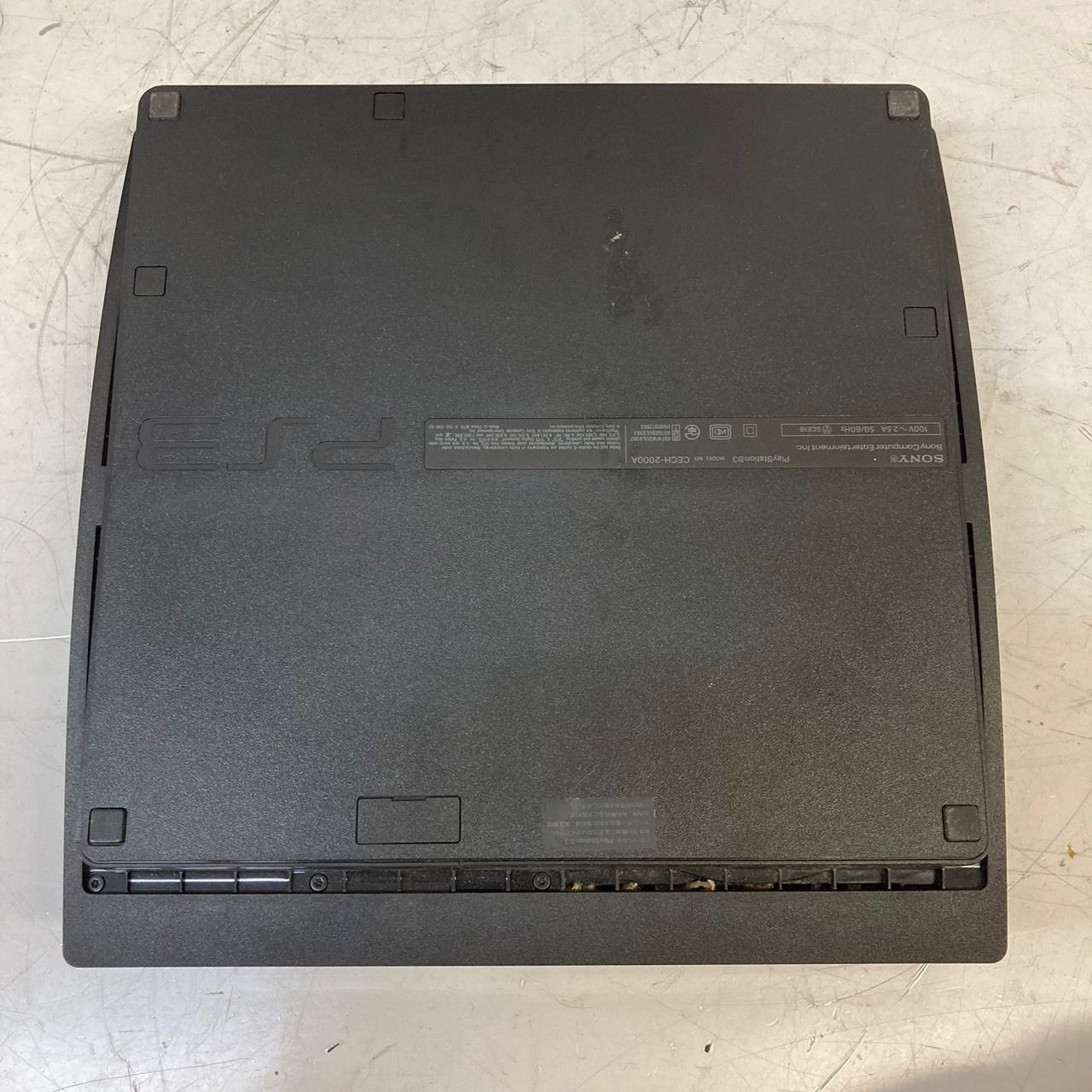 プレイステーション3 PS3本体 CECH-2000A 表れ ブラック