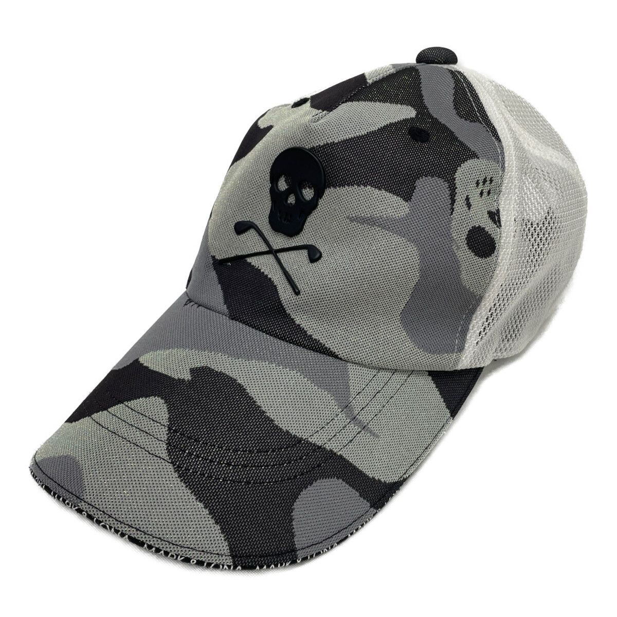 MARK&LONA - coco 中古 マークアンドロナ MARK&LONA キャップ フリー グレー系 メッシュ カモフラ柄 グレー系 スカル 迷彩 中古 マークアンドロナ MARK&LONA キャップ フリー グレー系