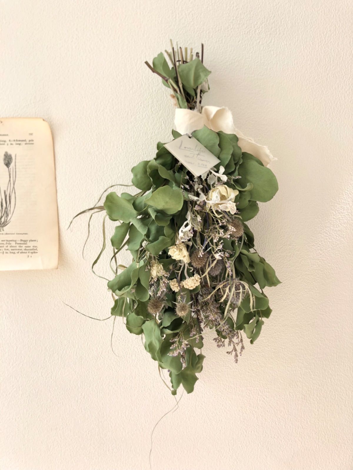 4.ポポラスフェアリースワッグ mii*様 ユーカリポポラス とホワイト