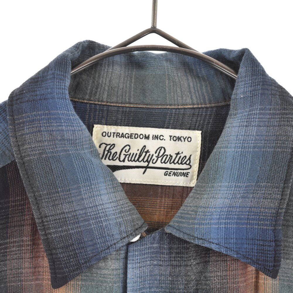 WACKO MARIA (ワコマリア) OMBRE CHECK SHIRT オンブレー