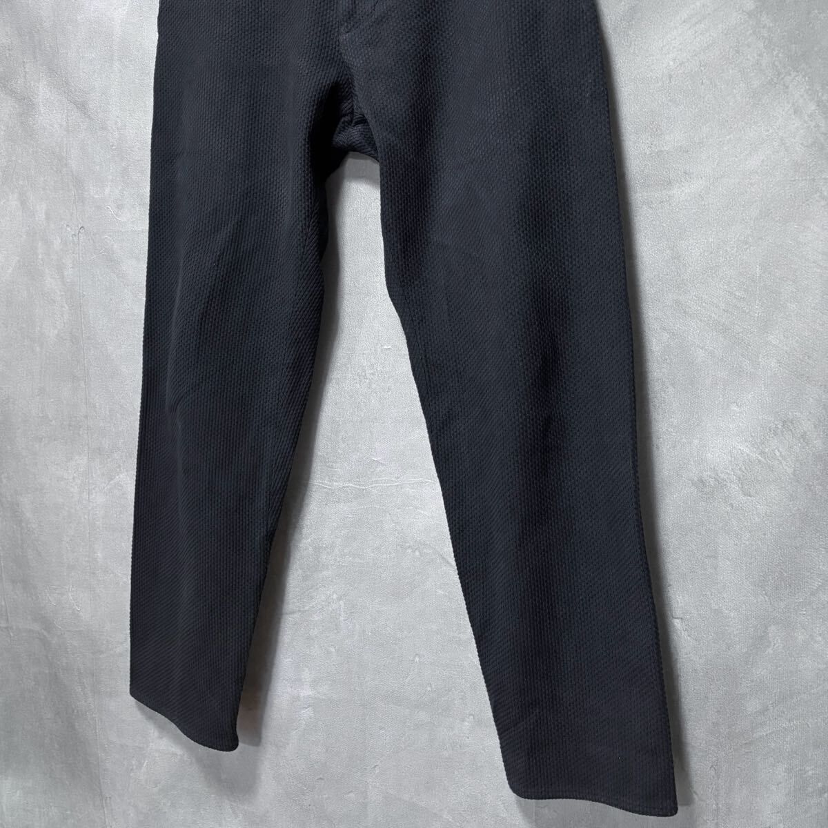 COLINA コリーナ Sashiko Curve Slacks 手染め 刺し子 イージー