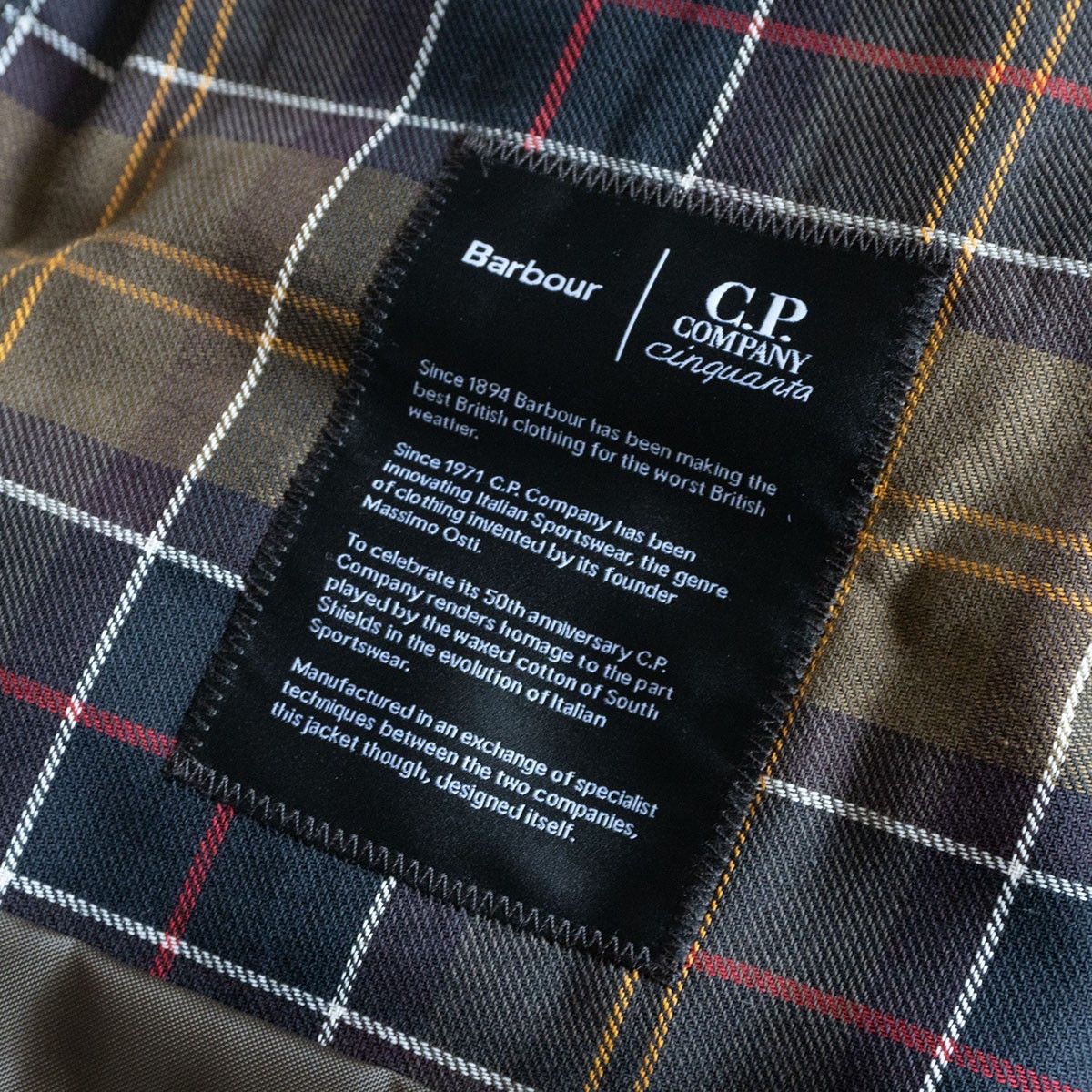 COMPANY×Barbour【500 Miglia wax jacket】M シーピー