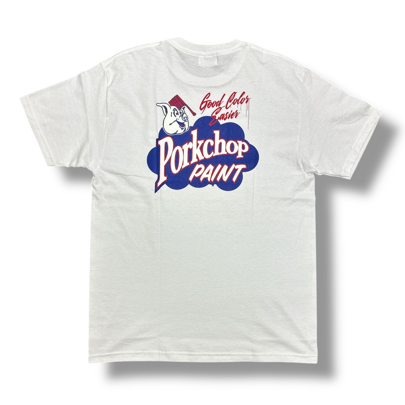 参考上代7920円 未使用品 PORKCHOP GARAGE SUPPLY PAINT TEE ペイントT 