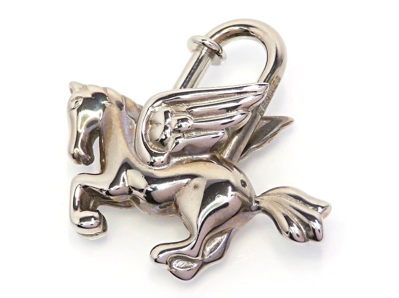 HERMES カデナチャーム ペガサス シルバー 1993年限定 希少 美品⭐︎】HERMES(エルメス) カデナ ペガサス 1993年 シルバー