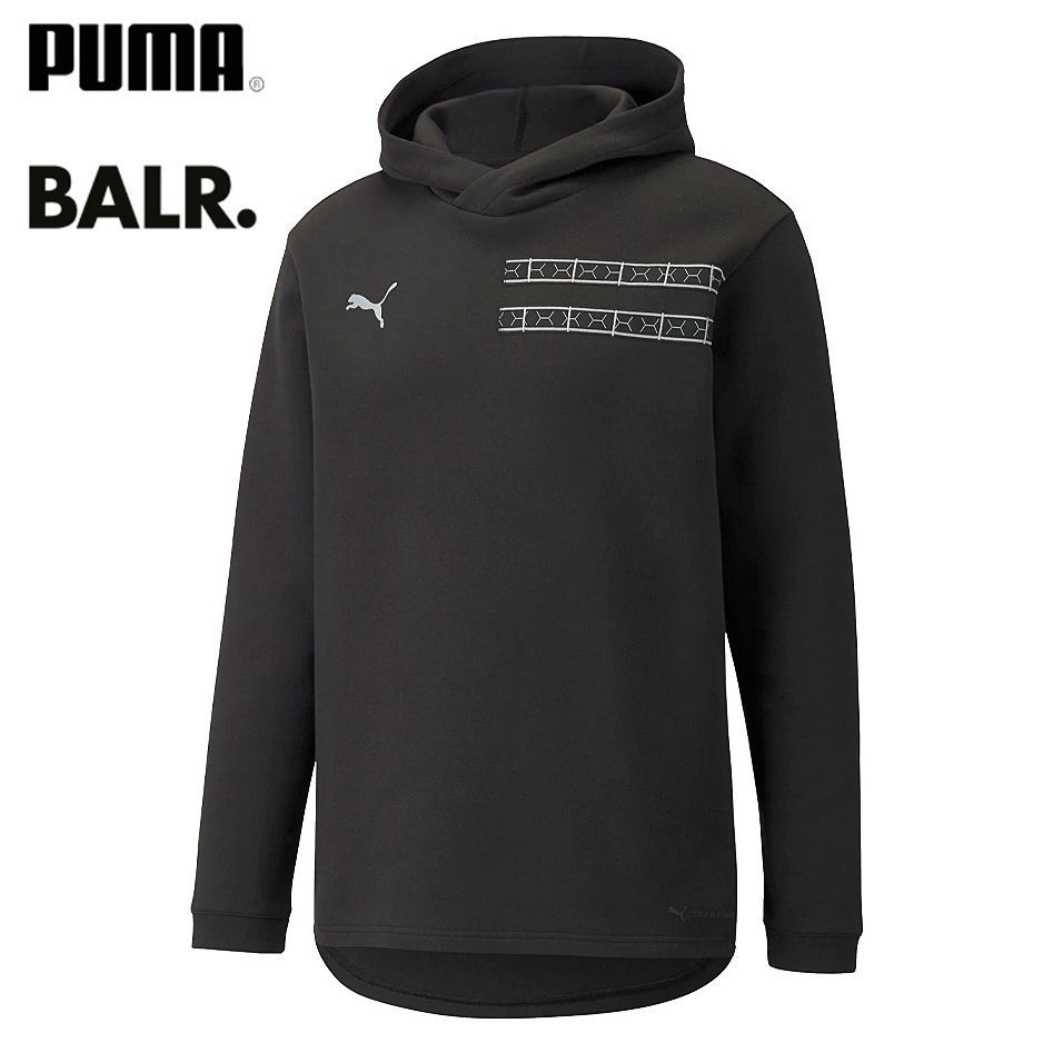 BALR × PUMA ボーラー×プーマ フーディー サッカーウェア ブラック