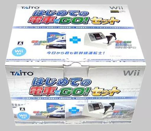 Wiiソフト 電車でGO!新幹線EX 山陽新幹線編 コントローラー同梱パック