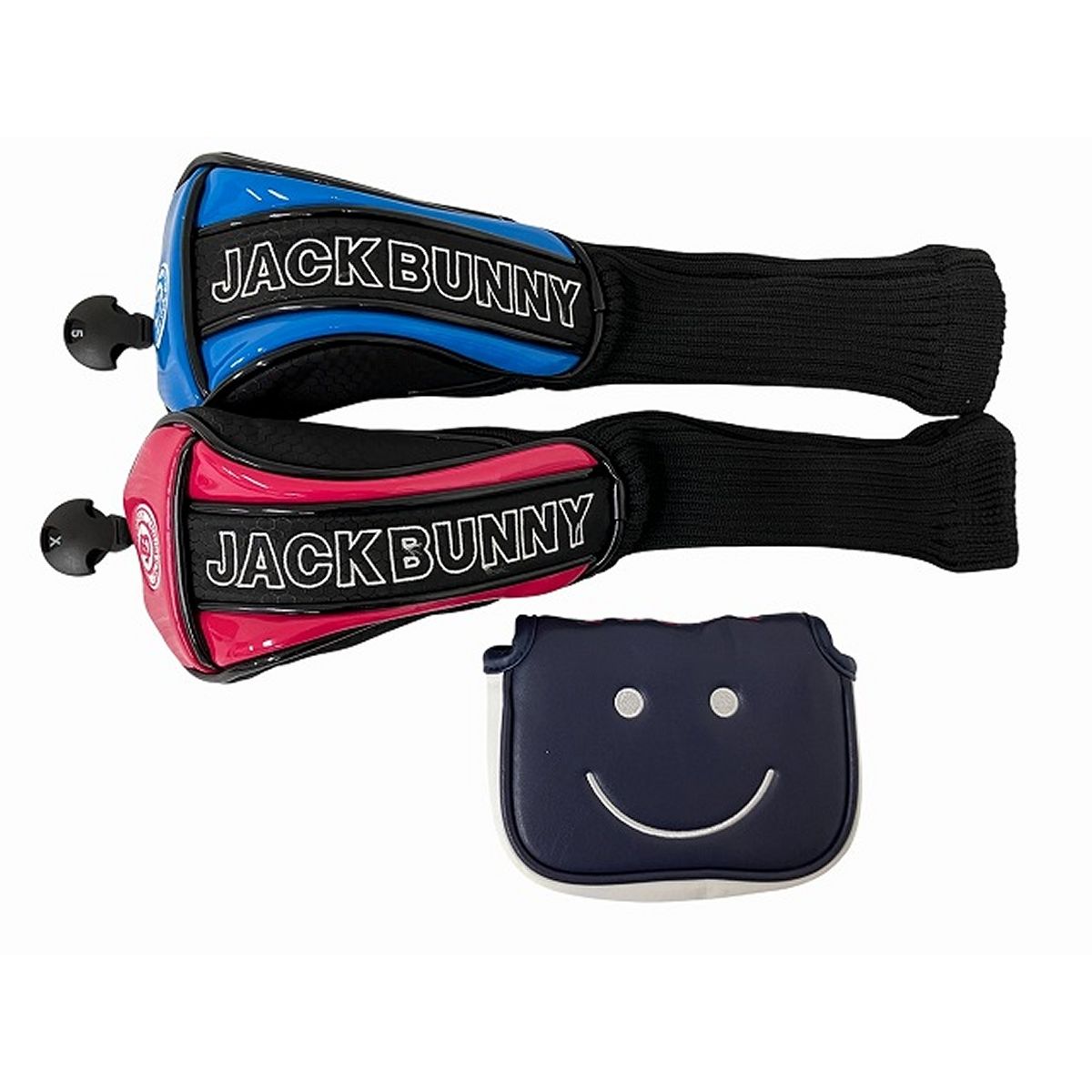 Jack Bunny ジャックバニー ヘッドカバー | オノフONOFF パターカバー 3点セット ゴルフ用品 趣味 O10397832