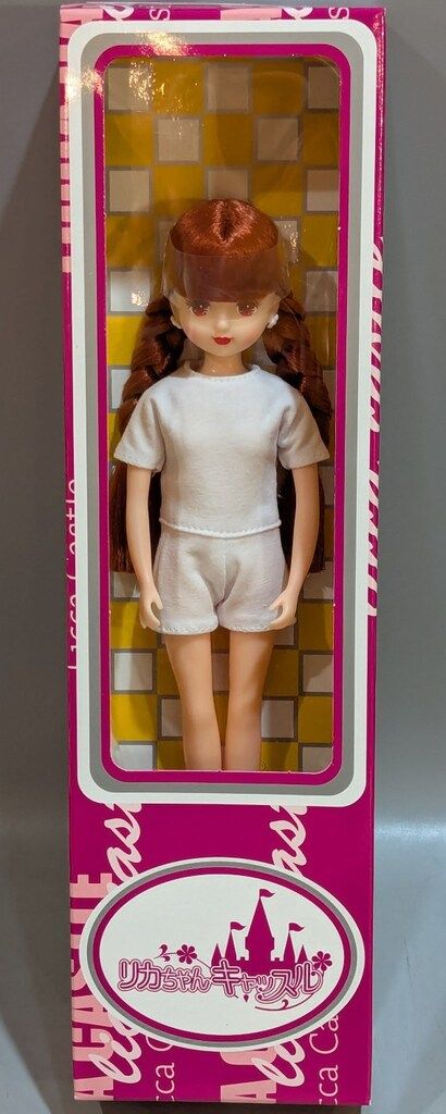 リトルファクトリー リカちゃんキャッスル Sキャッスルコレクション-12 あきちゃん 前髪あり三つ編みおさげ NO.13088