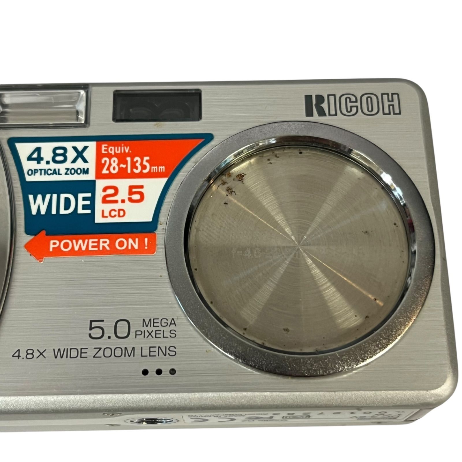 【完動品】RICOH Caplio R2 デジタルカメラ 動作確認済 Amazon | RICOH Caplio R2 シルバー デジタルカメラ