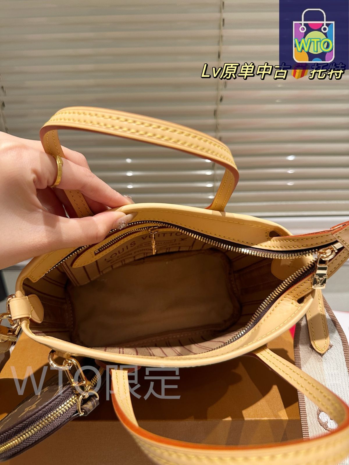 【毎日愛用したい♡】Louis Vuitton ミニバッグ ルイ·ヴィトン】鮮やかなカラーのモノグラム·タイル キャンバス