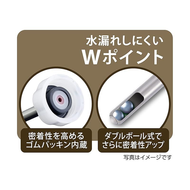 フラットアクアボトルホワイト80mL 給水器