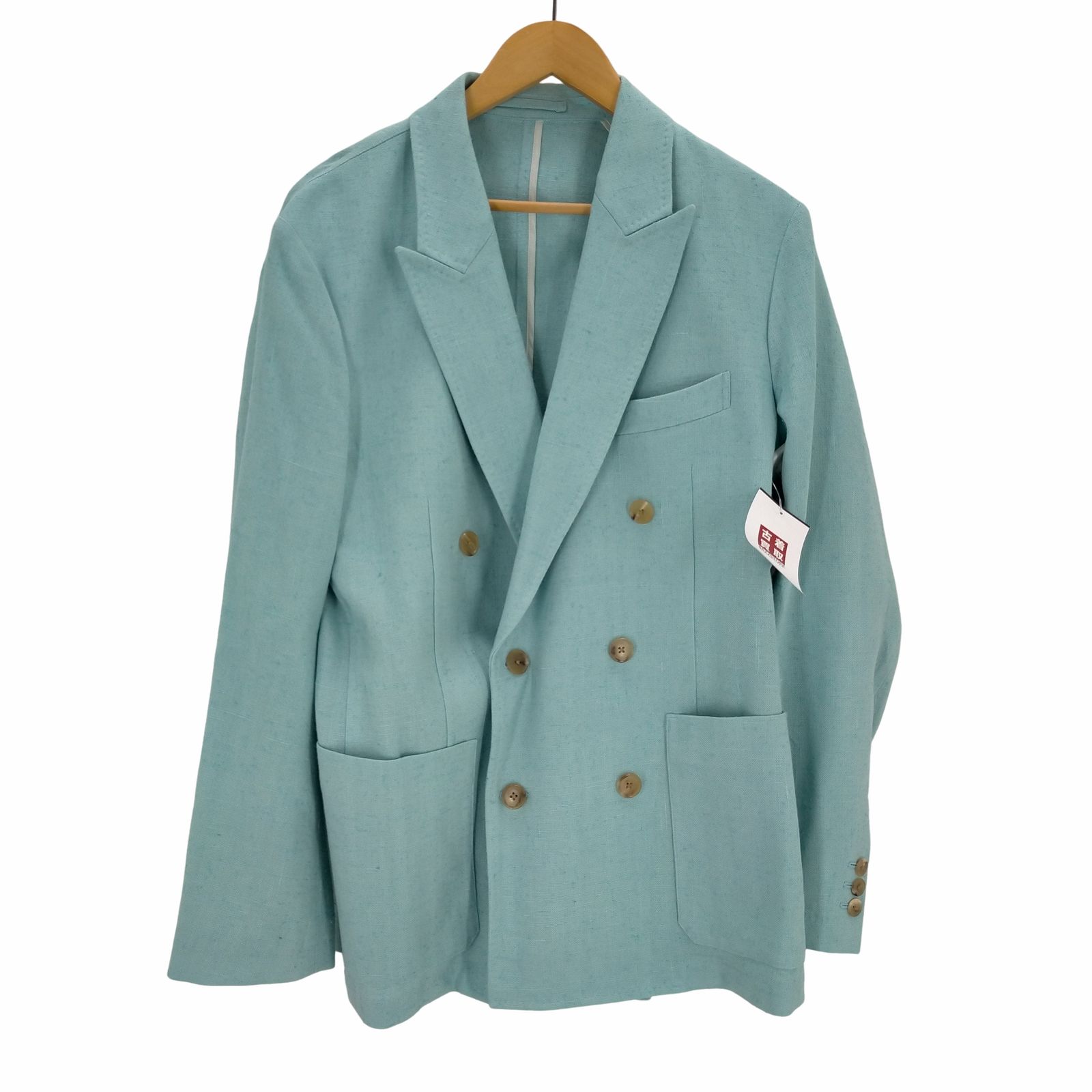 キャバン CABaN レーヨンシルク ダブルブレストジャケット 見合わ  