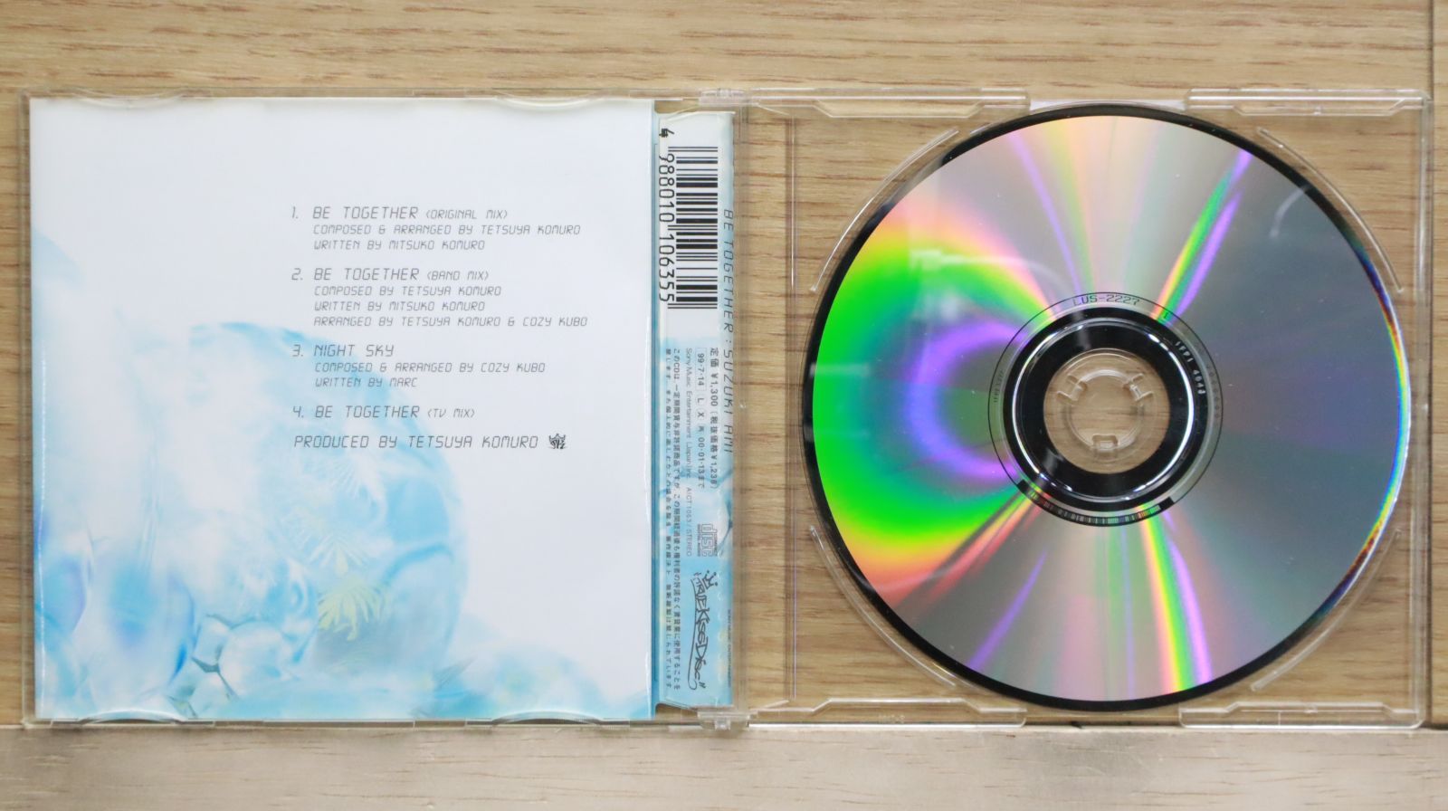 国内盤CD☆鈴木あみ /Ami Suzuki□ BE TOGETHER □4988010106355