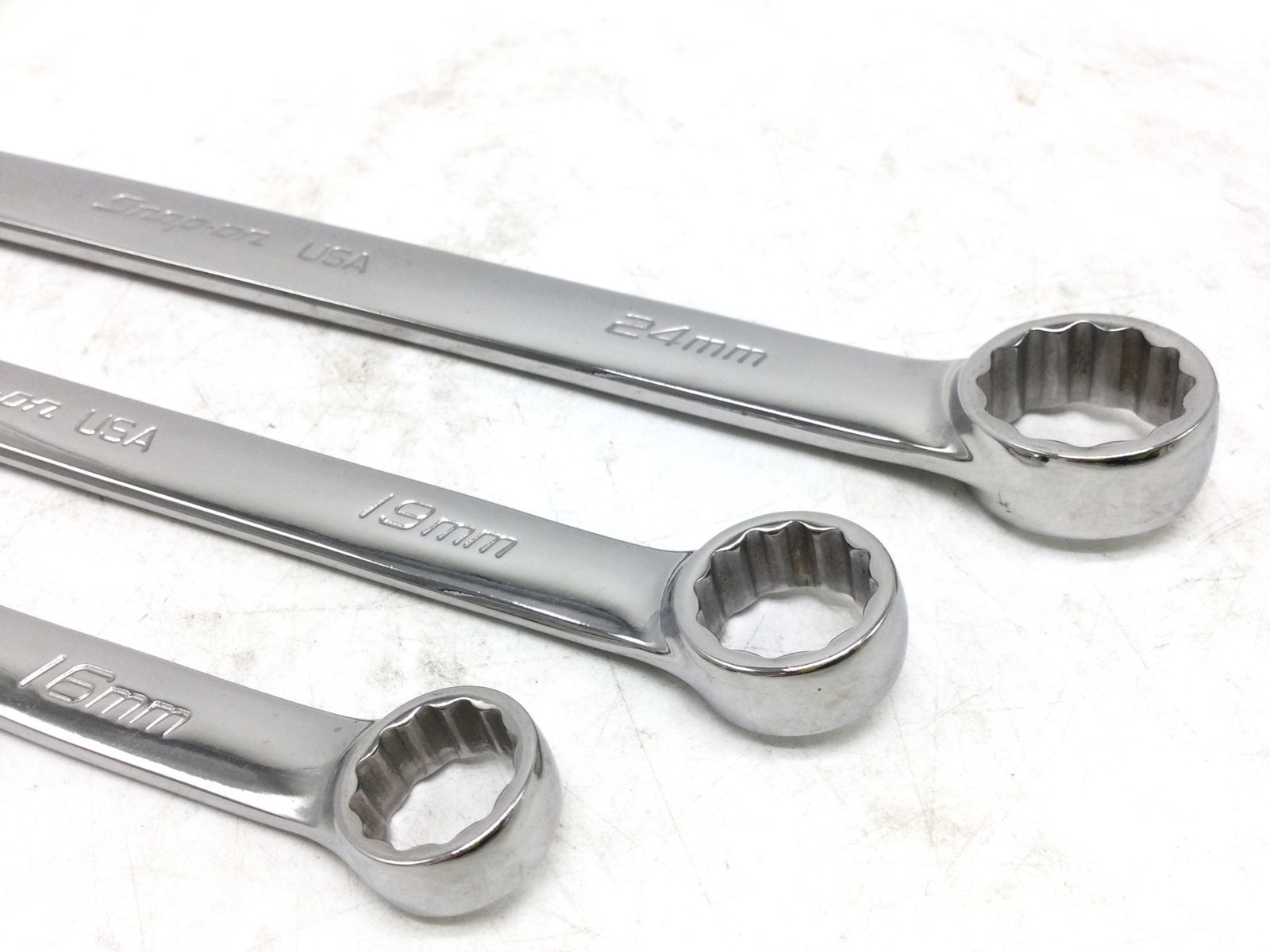 品 〇Snap-on スナップオン コンビネーションレンチ SOEXM16 19 24 IT2JADN405EA エコツール豊田インター店 M02