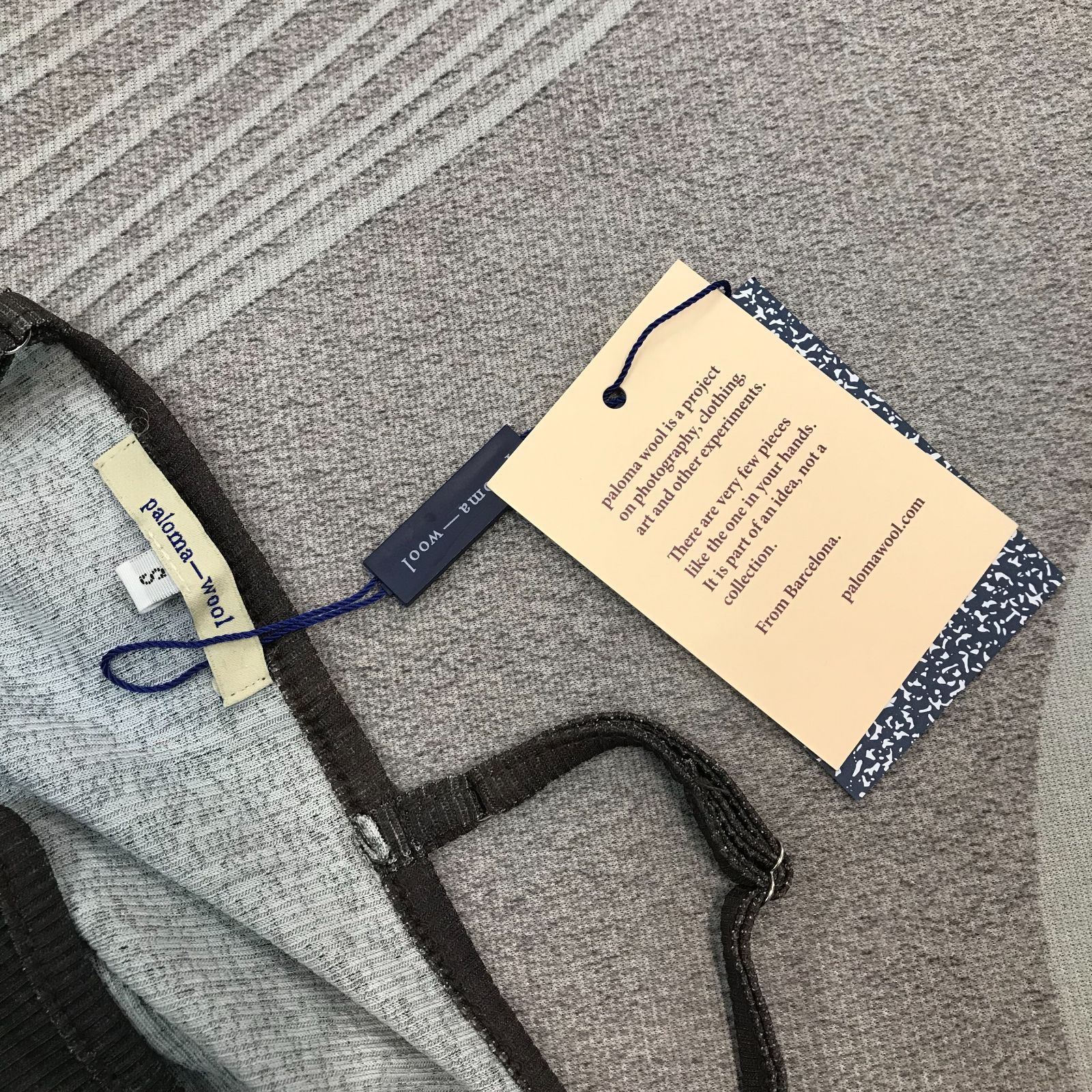 PALOMA WOOL / キャミソールワンピース / MEDIUM BLUE / S PALOMA WOOL / キャミソールワンピース / MEDIUM BLUE / S