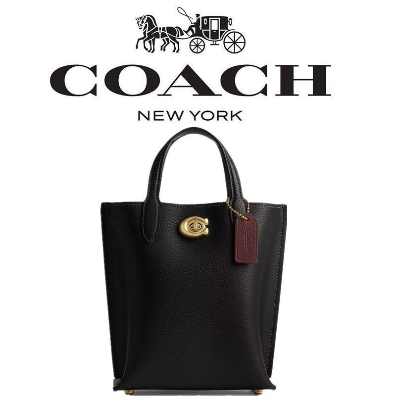 コーチバッグ＞COACH/コーチバッグ ハンドバッグ トートバッグ CR675 ブラック 2WAY ウィロウ 16 ショルダーバッグ クロスボディー  レディースバッグ 斜めがけバッグ アウトレット品 紙袋付属 新品未使用 - メルカリ