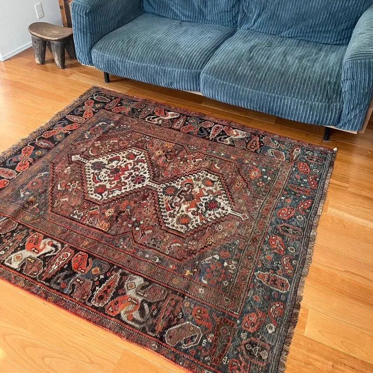 トライバルラグトルクメンセミアンティーク