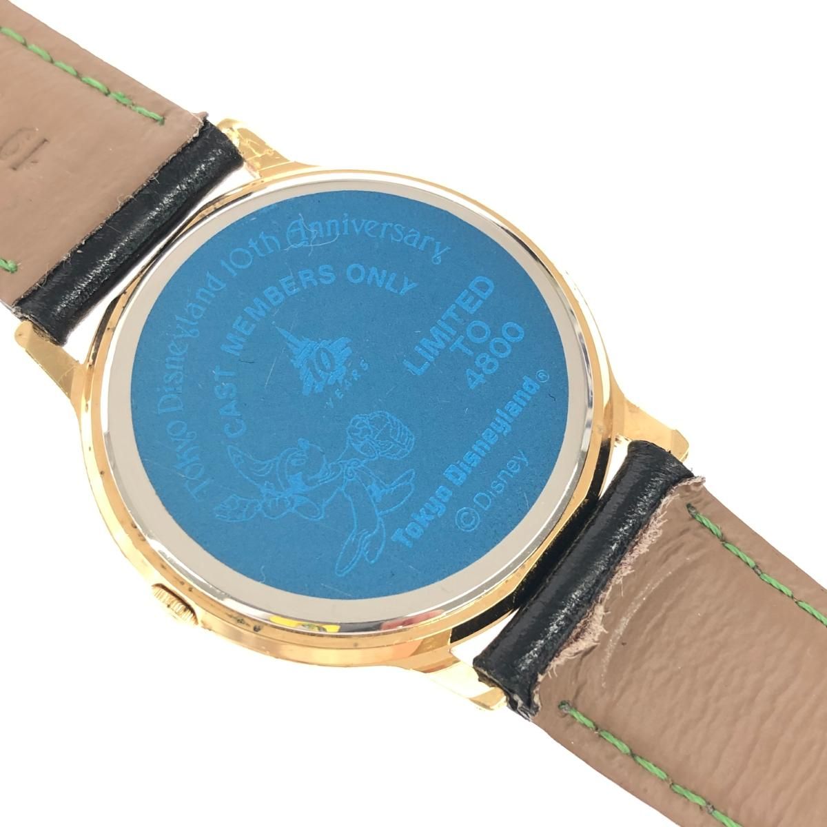 Disney ディズニー /腕時計 クォーツ/SS×レザー 東京ディズニーランド