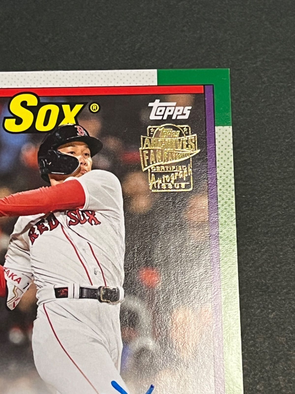 話題の人気 祝開幕！割】吉田正尚直筆サインカード 2023 Topps Archives Topps