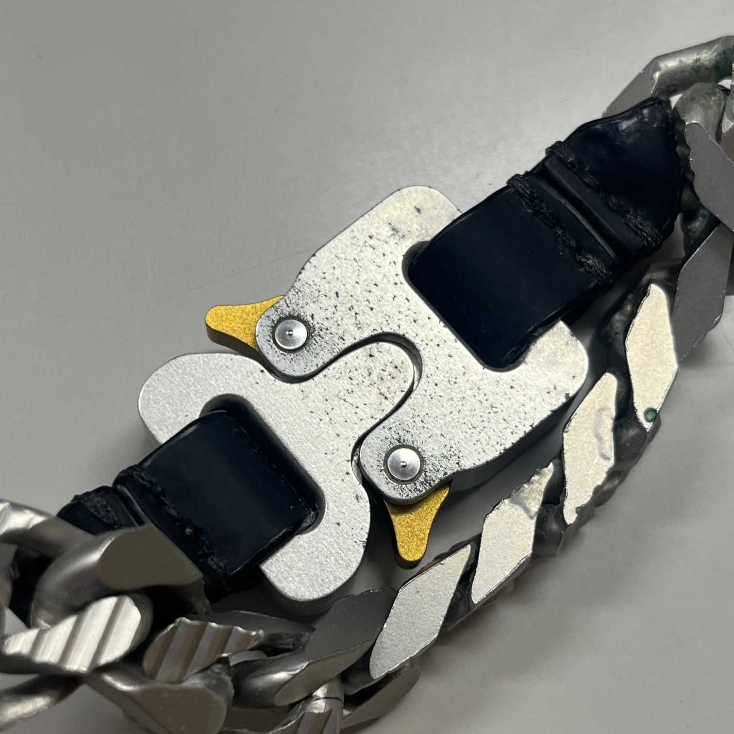 美品　MONCLER×1017 ALYX 9SM アリクス　チェーンブレスレット Moncler Genius - 6 Moncler Genius x 1017 ALYX 9SM チェーン
