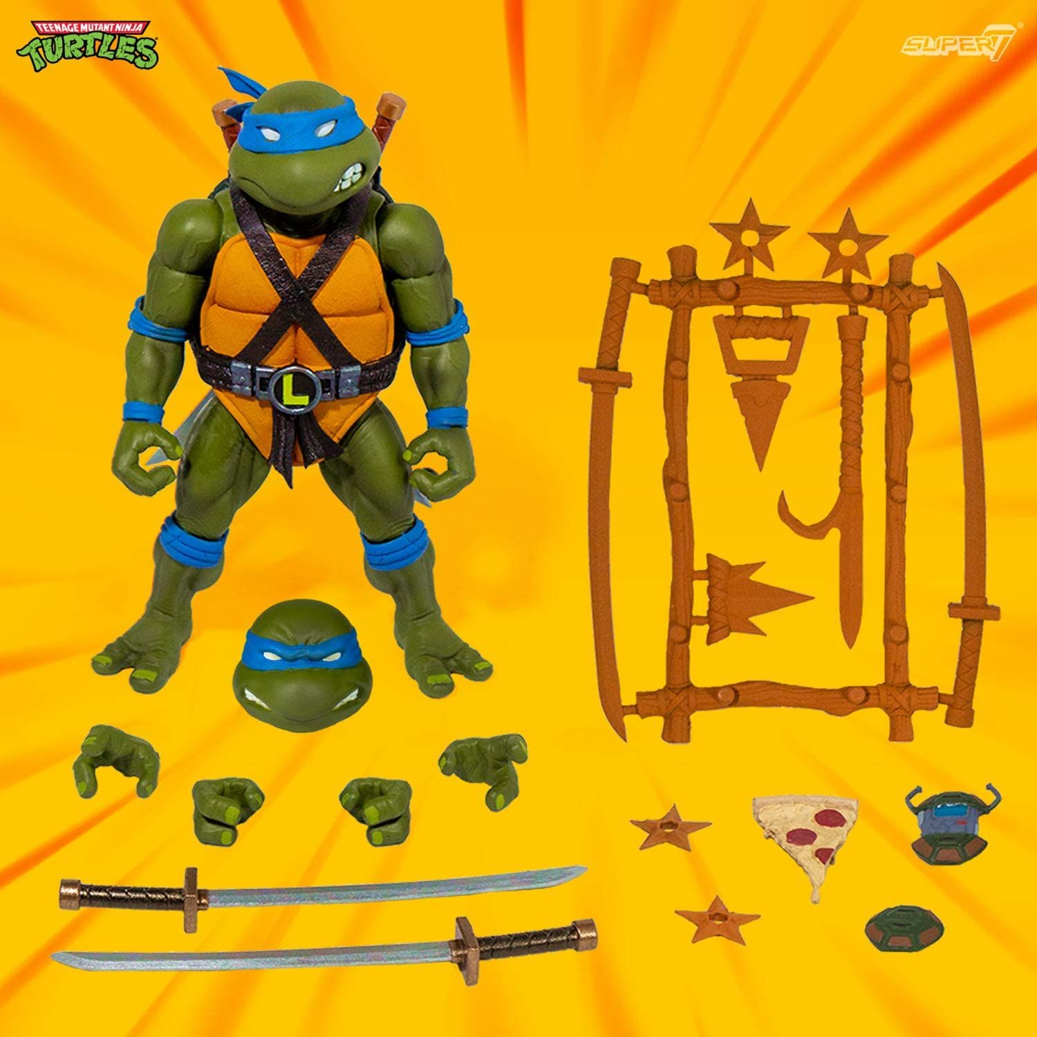 スーパー7 ミュータント・タートルズ アルティメット レオナルド 7