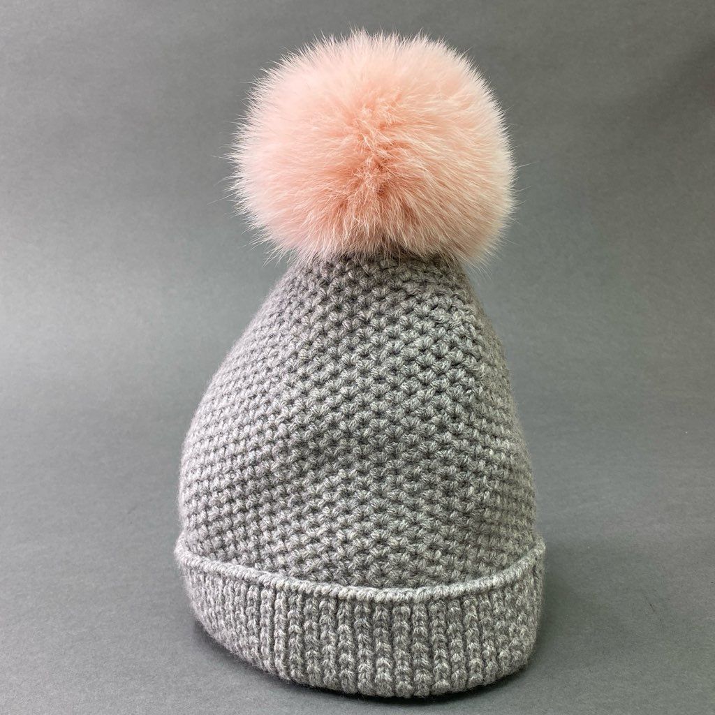 ロロピアーナ カシミアニット帽 Loro Piana ⁄ カシミア 100% ニット