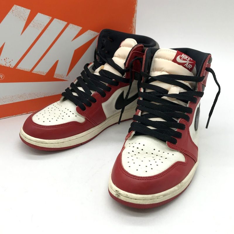 Nike スニーカー Air Jordan 1 High OG Lost u0026 Found Chicago DZ5485-612 箱付 タグ付 エアジョーダン1 ハイ OG 27.5cm ナイキ 靴 B12522