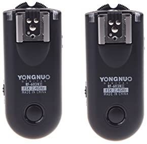 【】Yongnuo RF-603N II ワイヤレスフラッシュトリガー N3（ Nikon D90/ D600/ D3000/ D5000/ D7000用）