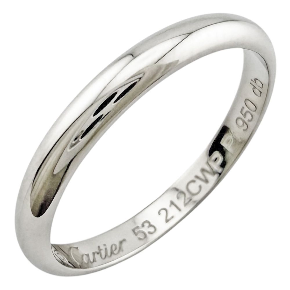 カルティエ ウェディングリング リング 指輪 12.5号 Pt950プラチナ ユニセックス CARTIER カルティエ