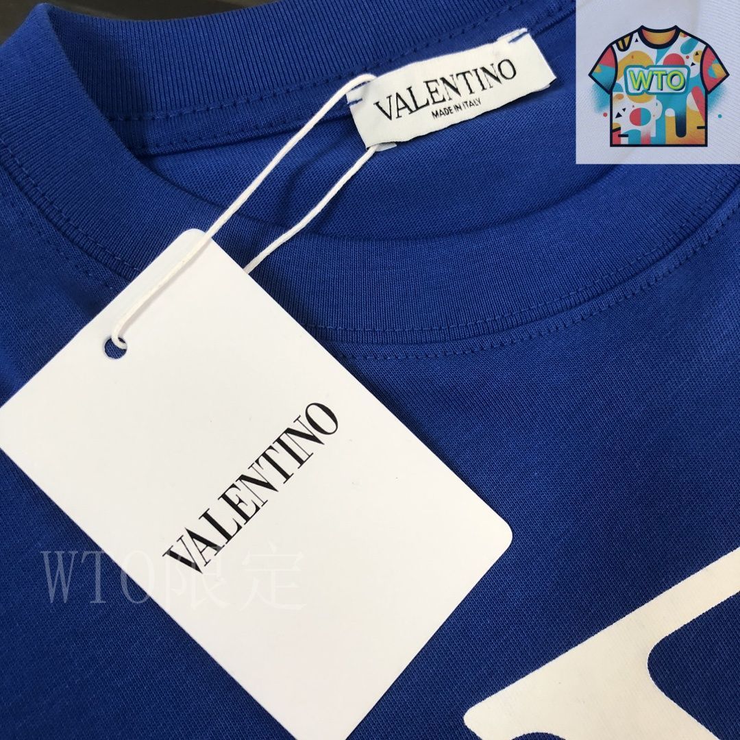 25ss VALENTINO ロゴ ストライプ Tシャツ 今日特価】VALENTINO 25SS T シャツ-3 - メルカリ
